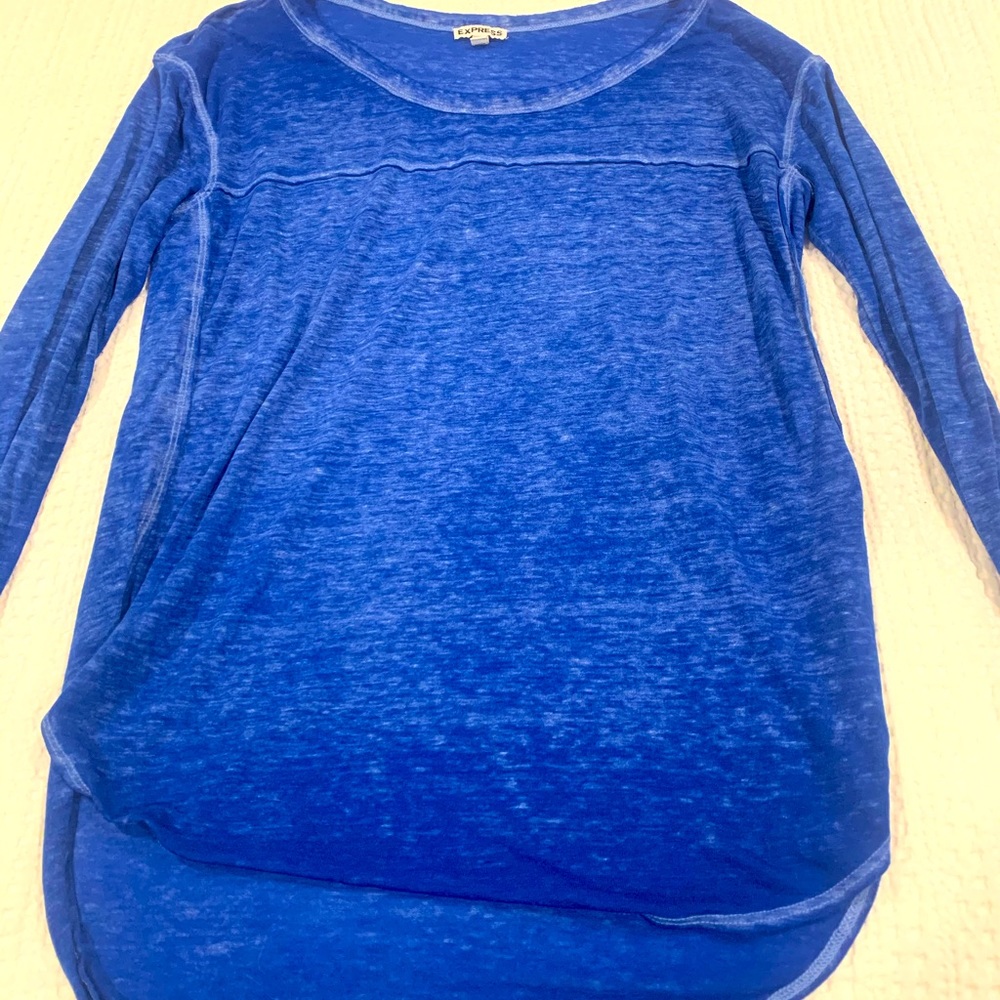 Blue Express long sleeve tshirt